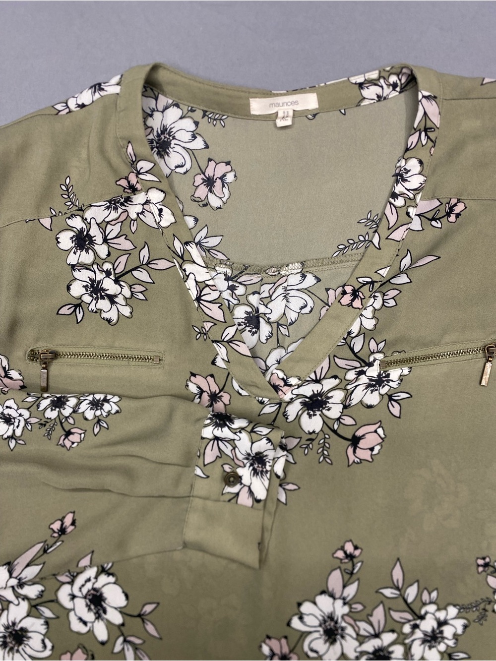 Maurices Olive Green Floral Men’s Pants